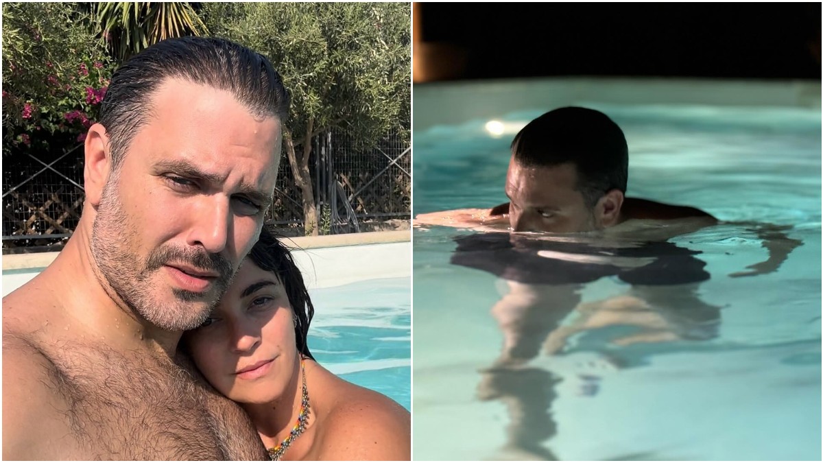 Μιχάλης Λεβεντογιάννης: Selfies στην πισίνα αγκαλιά με τη Σοφία Φαραζή
