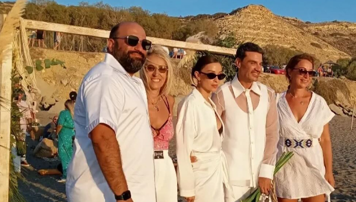 Παντελής Τουτουντζής: Το συγκινητικό βίντεο από τον γάμο του και τα λόγια της Ελένης Φουρέιρα