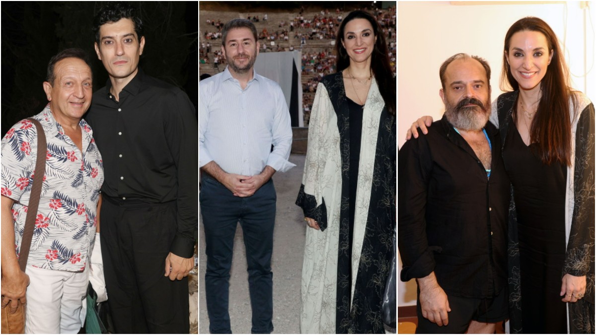 Οι διάσημες παρουσίες στην παράσταση «Βάκχες» στην Επίδαυρο