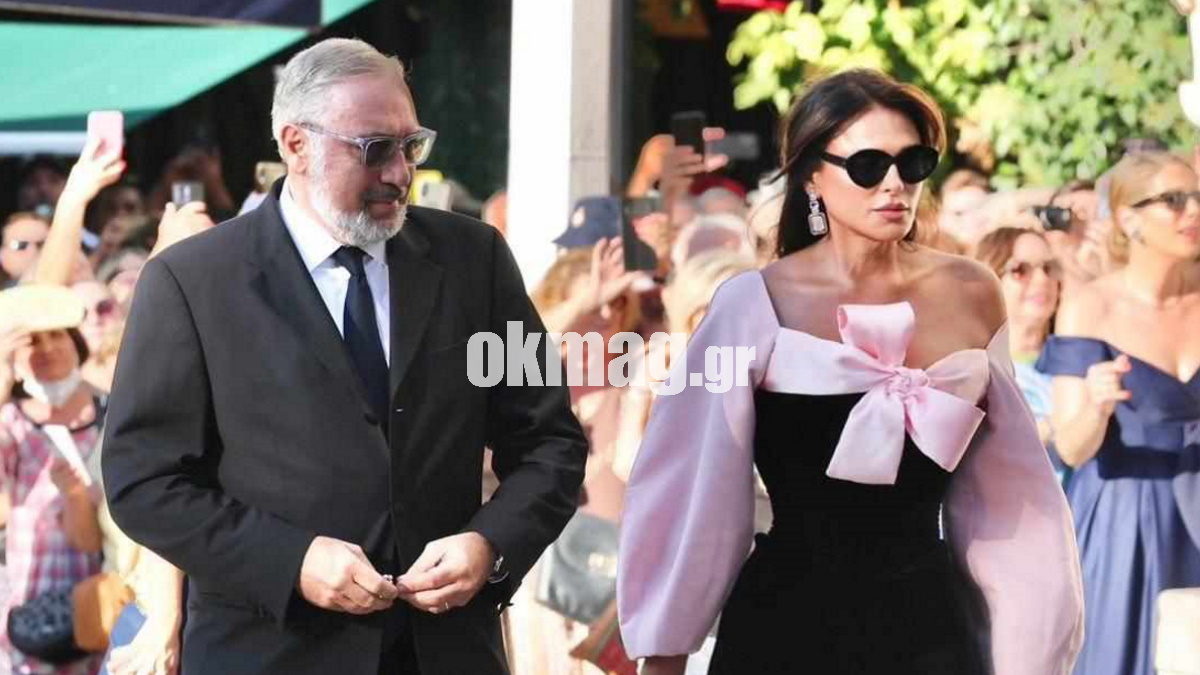 Σίλια Κριθαριώτη: Οσκαρική εμφάνιση στον γάμο της Θεοδώρας και του Μάθιου Κουμάρ