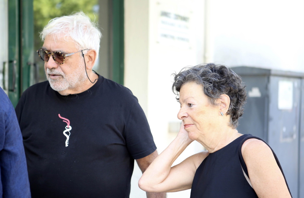Ο Δημήτρης Πιατάς με τη σύζυγό του Λέλα.