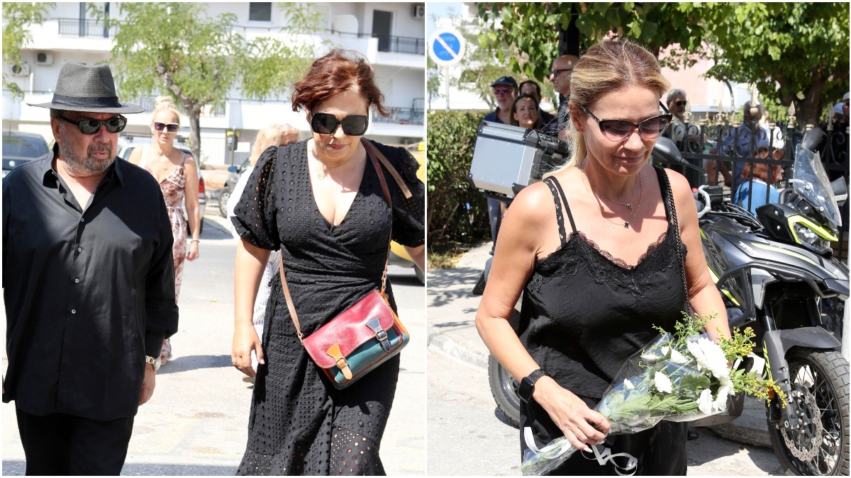Θλίψη στην κηδεία του Δάνη Κατρανίδη