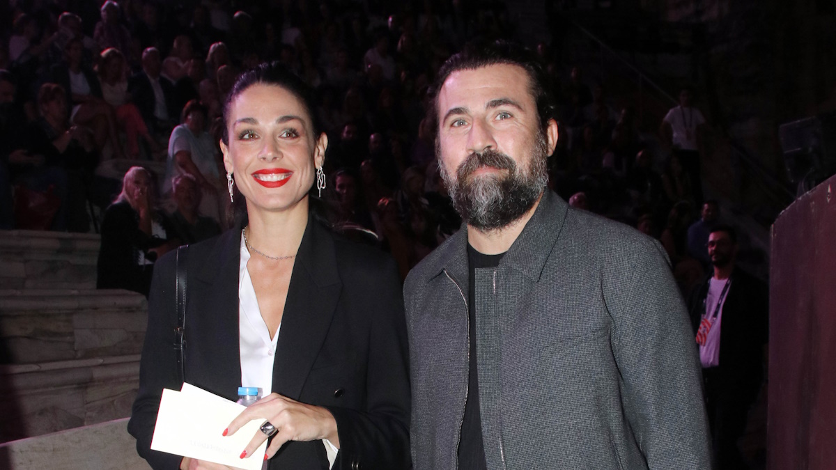 Ιωάννα Τριανταφυλλίδου: Με androgynous στυλ σε σπάνια δημόσια εμφάνιση με τον Κίμωνα Κουρή
