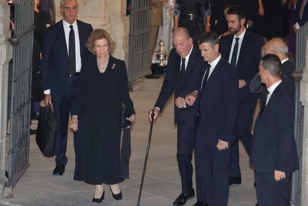 Η βασίλισσα Σοφία και ο Χουάν Κάρλος.