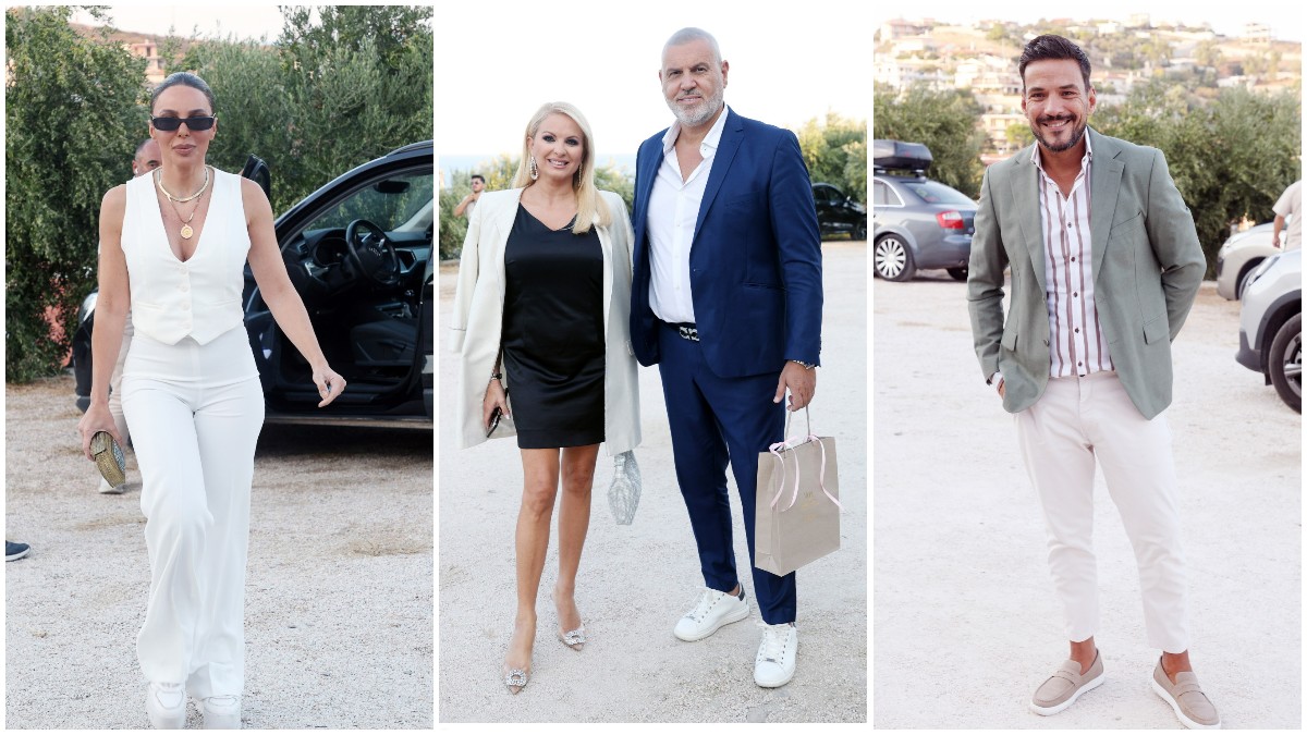Άντζελα Δημητρίου: Οι πρώτες φωτογραφίες από τη βάφτιση της εγγονής της