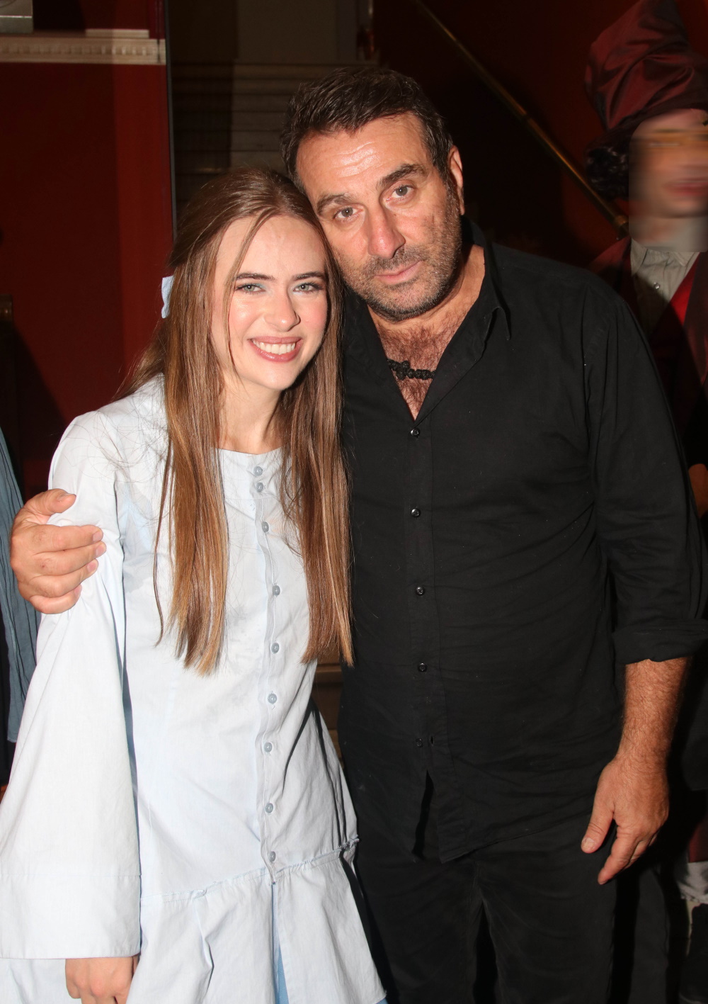 Η Αναστασία Τσιλιμπίου και ο Ηλίας Βαλάσης.