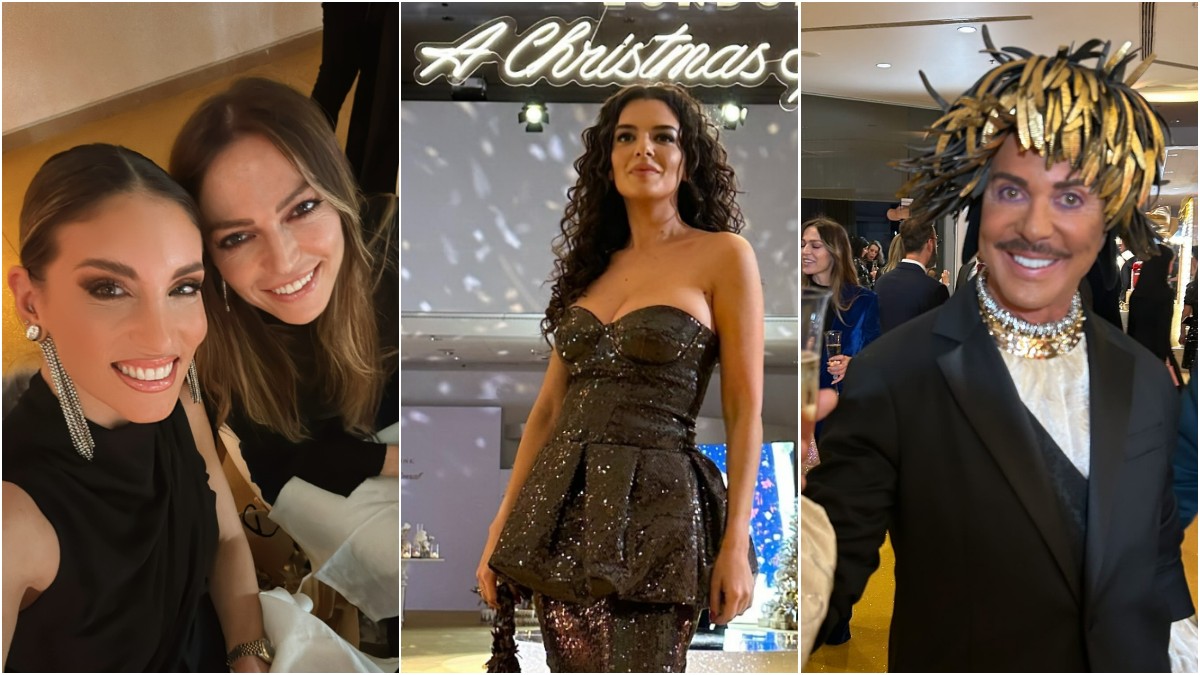 Οι διάσημοι που ξεχώρισαν στο pre Christmas dinner πολυτελούς βρετανικού brand