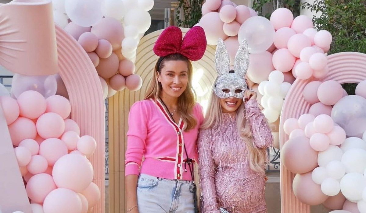 Μαριέττα Χρουσαλά: Στο baby shower του παίκτη του Ολυμπιακού Σακίλ ΜακΚίσικ και της συντρόφου του για το δεύτερο παιδί τους