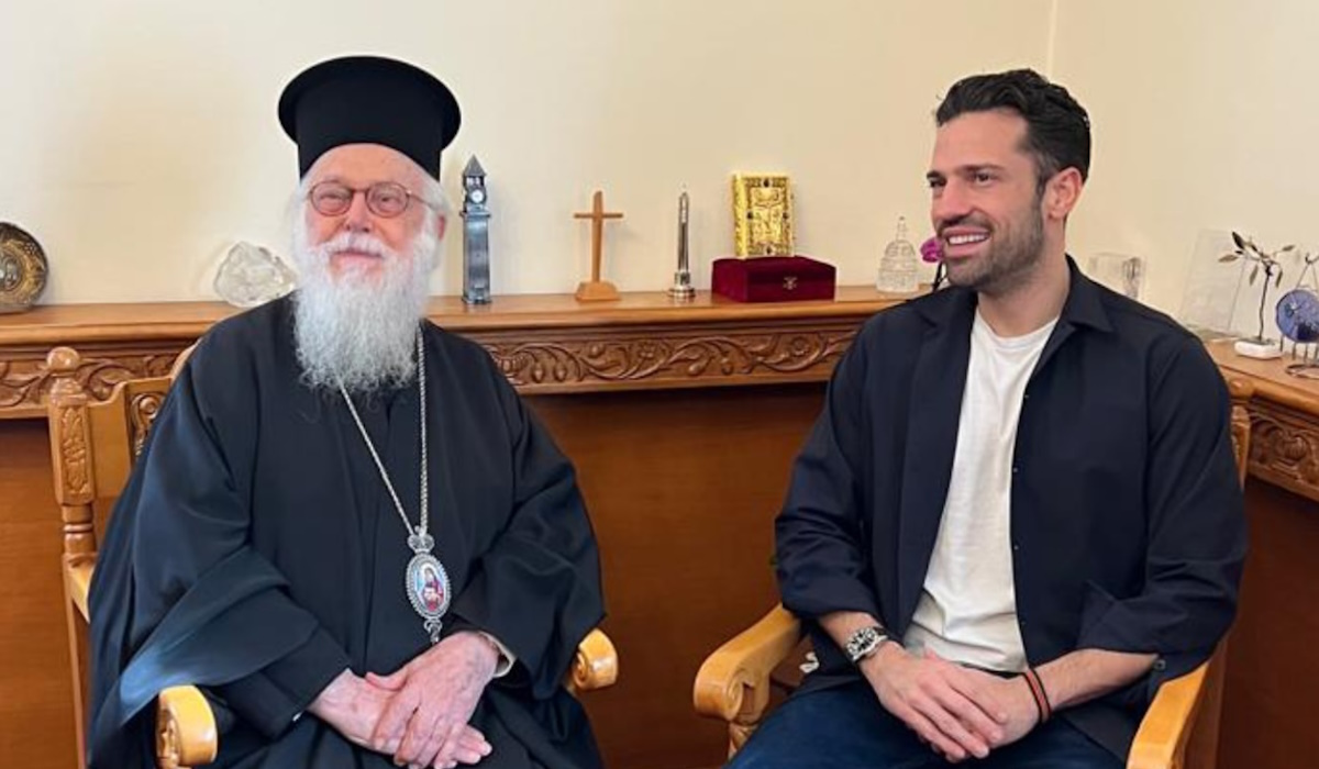 Κωνσταντίνος Αργυρός: Το «αντίο» του στον Αρχιεπίσκοπο Αλβανίας, Αναστάσιο