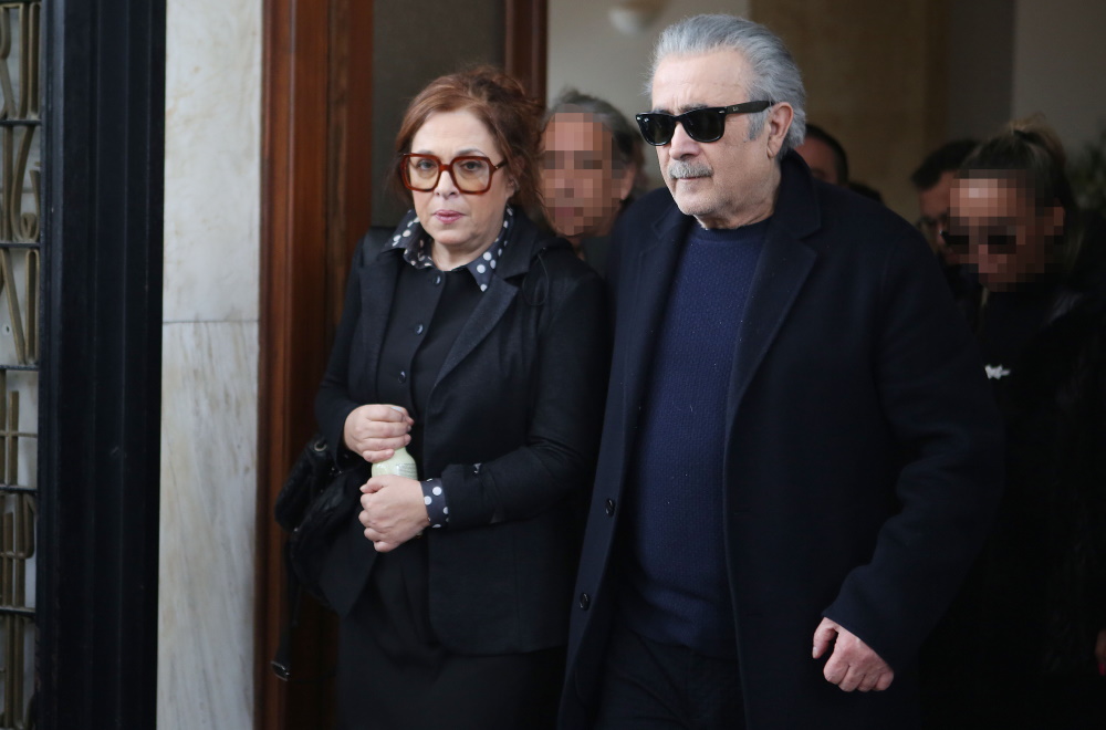 Η Ελένη Ράντου και ο Λάκης Λαζόπουλος.