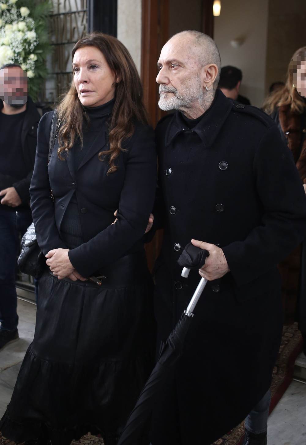 Η Βάνα Μπάρμπα και ο Γρηγόρης Βαλλιανάτος.