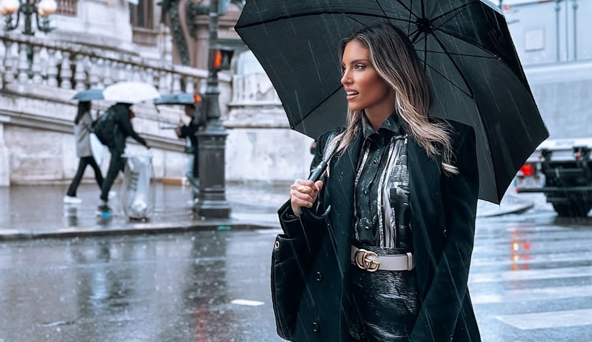 Αθηνά Οικονομάκου: Τα styling tips που δίνει η ηθοποιός για να είμαστε κομψές στη βροχή!