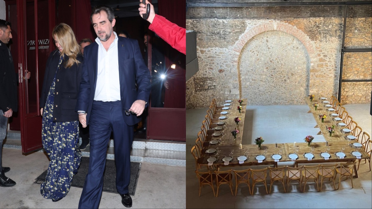 Νικόλαος Ντε Γκρες – Χρυσή Βαρδινογιάννη: Δείτε φωτογραφίες από τον εναλλακτικό χώρο της γαμήλιας δεξίωσης!