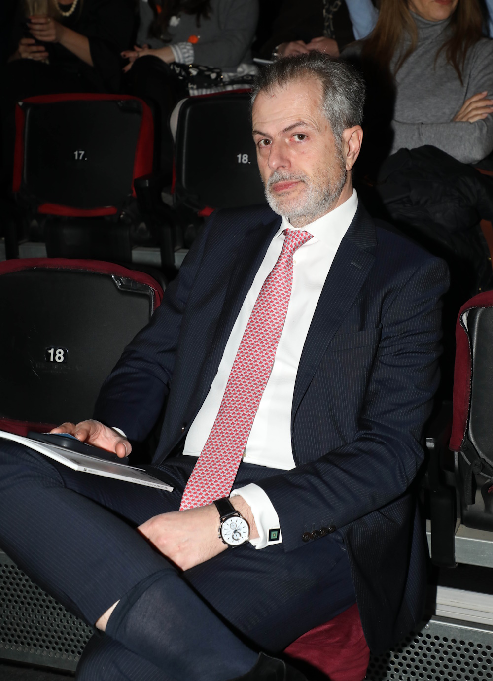 Ο Πρόεδρος της ΕΡΤ Γιάννης Παπαδόπουλος.