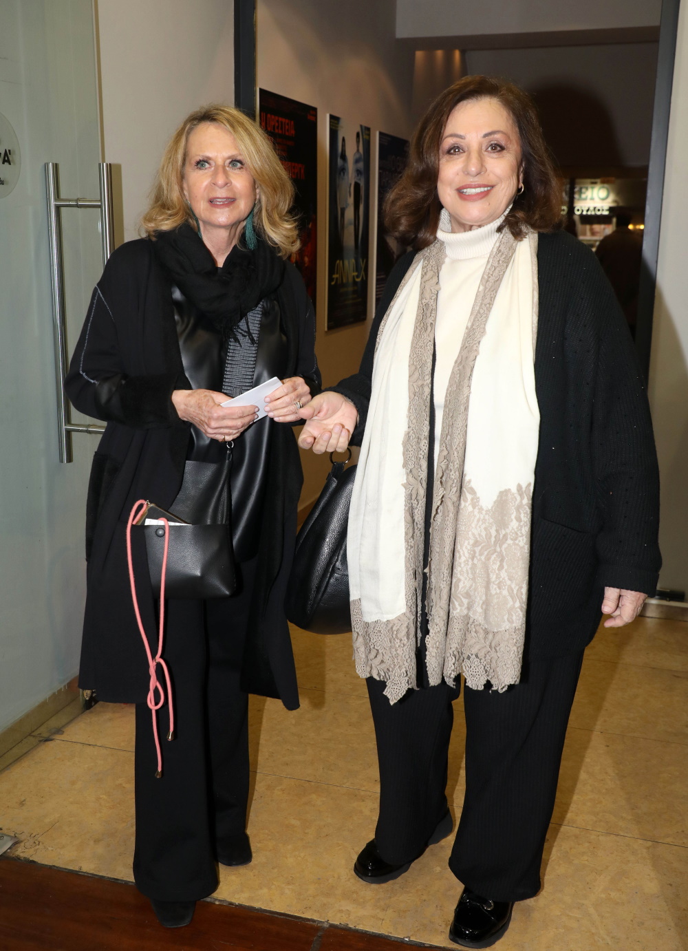 Η Όλγα Παυλάτου και ο Χάρις Αλεξίου. 