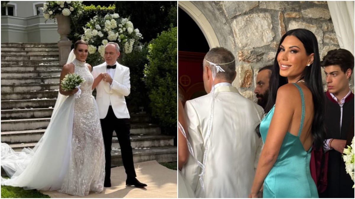 Παντρεύτηκε η Αλεξάνδρα Χατζηγεωργίου με κουμπάρα την Ιωάννα Σρόιτερ