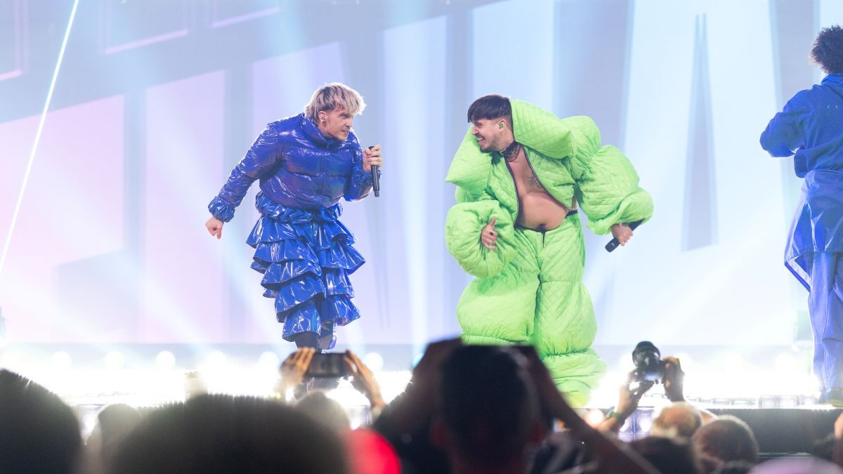 Eurovision 2025: To μοναδικό battle του Baby Lasagna και του Karija στη σκηνή!