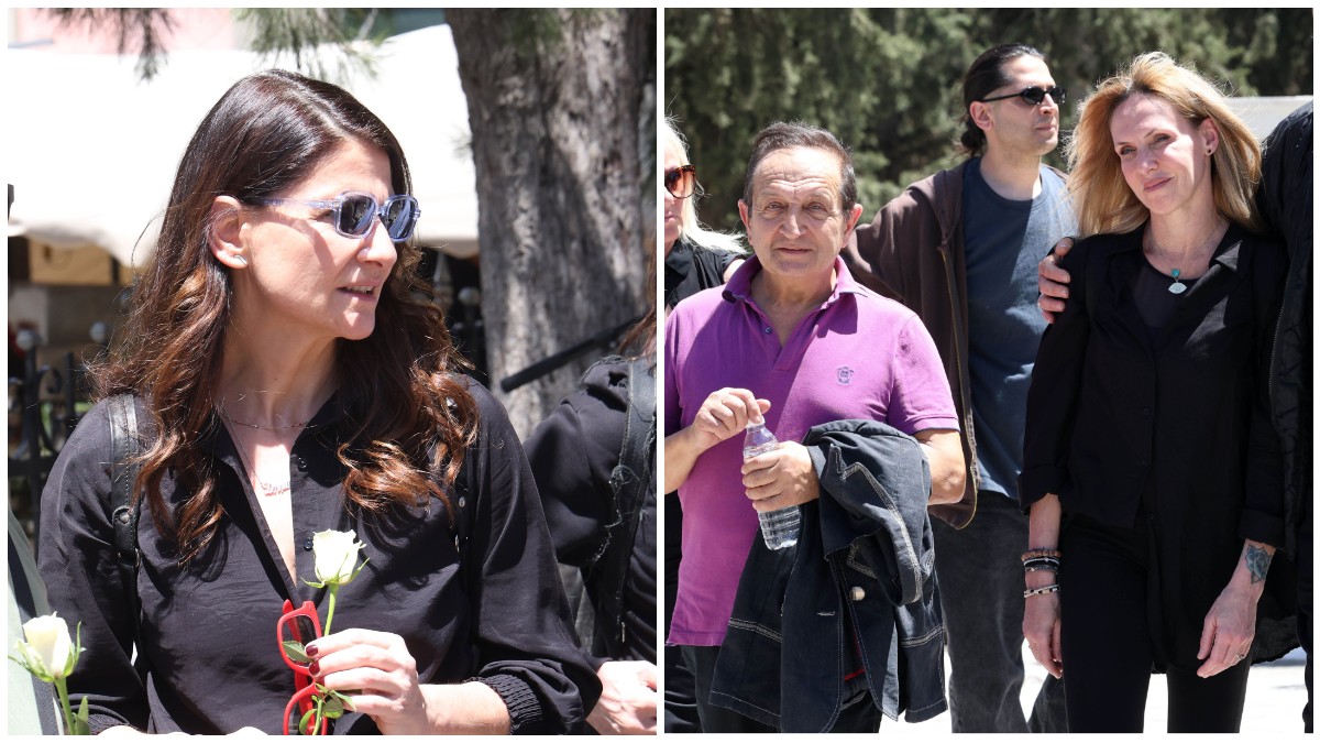 Δημήτρης Σουλελές: Θλίψη στην κηδεία του προσωπικού κομμωτή της Μαρινέλλας