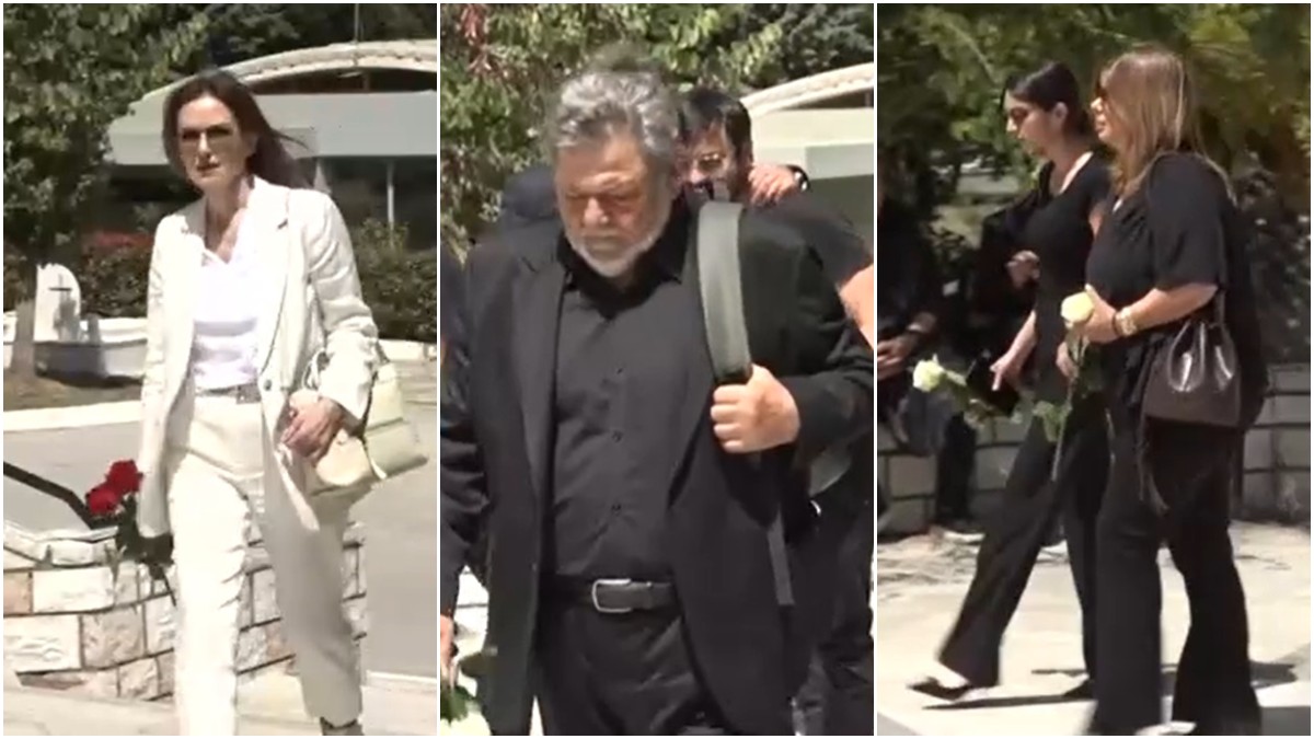 Κηδεία Νίκου Γαλανού: Θλίψη στο τελευταίο «αντίο» στον σπουδαίο ηθοποιό