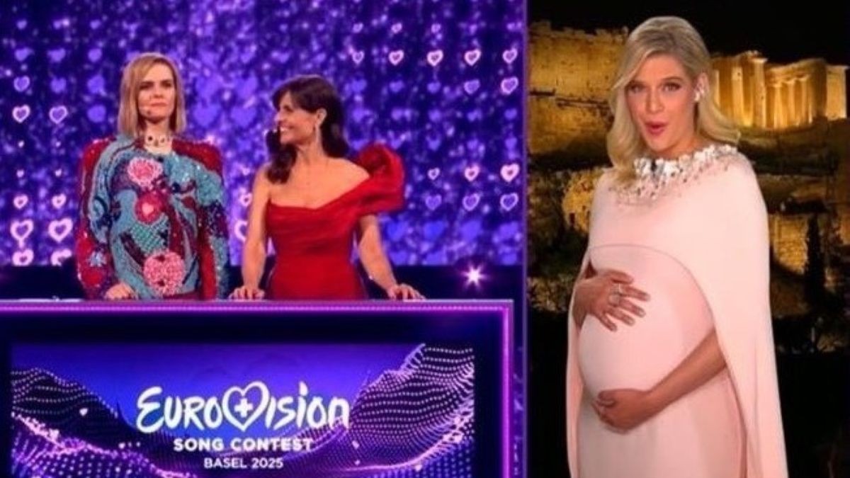 Eurovision 2025: H Τζένη Θεωνά ανακοίνωσε το 12αρι της Ελλάδας με φουσκωμένη κοιλίτσα!