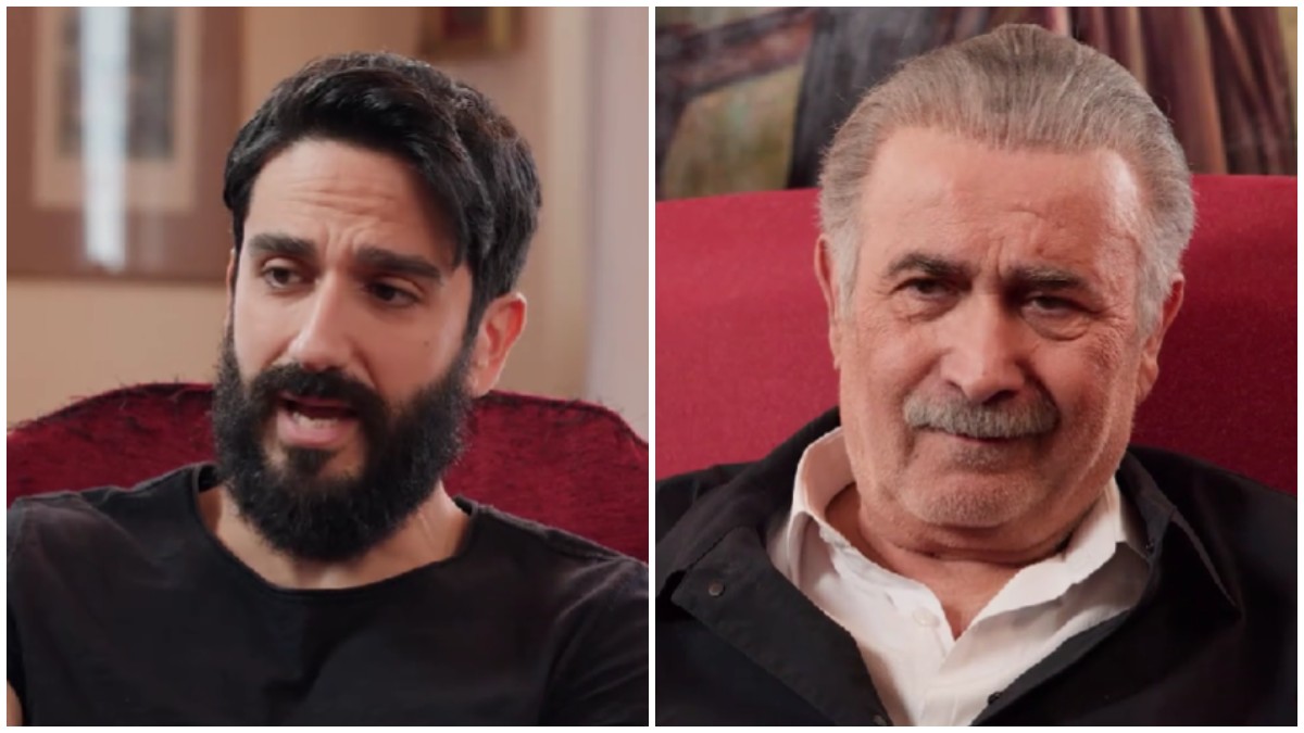 «Ο πατέρας, ο γιος και ο… Αυτιάς» – Το viral βίντεο του Διονύση Ατζαράκη και του Λάκη Λαζόπουλου!