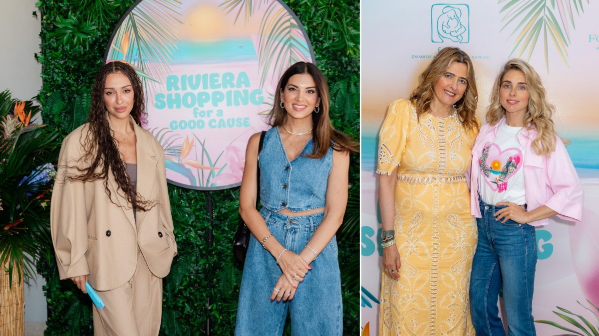 Ελπίδα: Λαμπερές παρουσίες στο Riviera Shopping For a Good Cause!