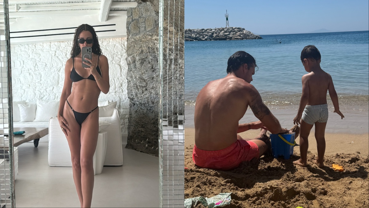 Ελένη Φουρέιρα το άλμπουμ των διακοπών της με τον Αλμπέρτο Μποτία και τον γιο τους!