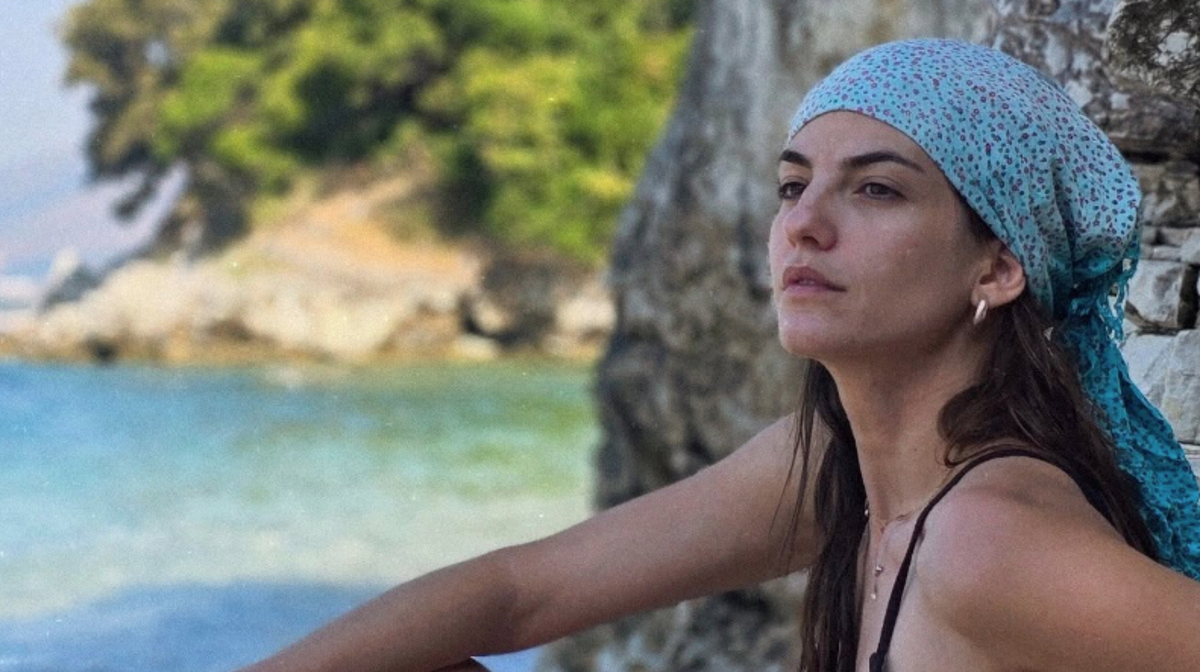 Αναστασία Παντούση: Στην παραλία με κομψό beachwear!
