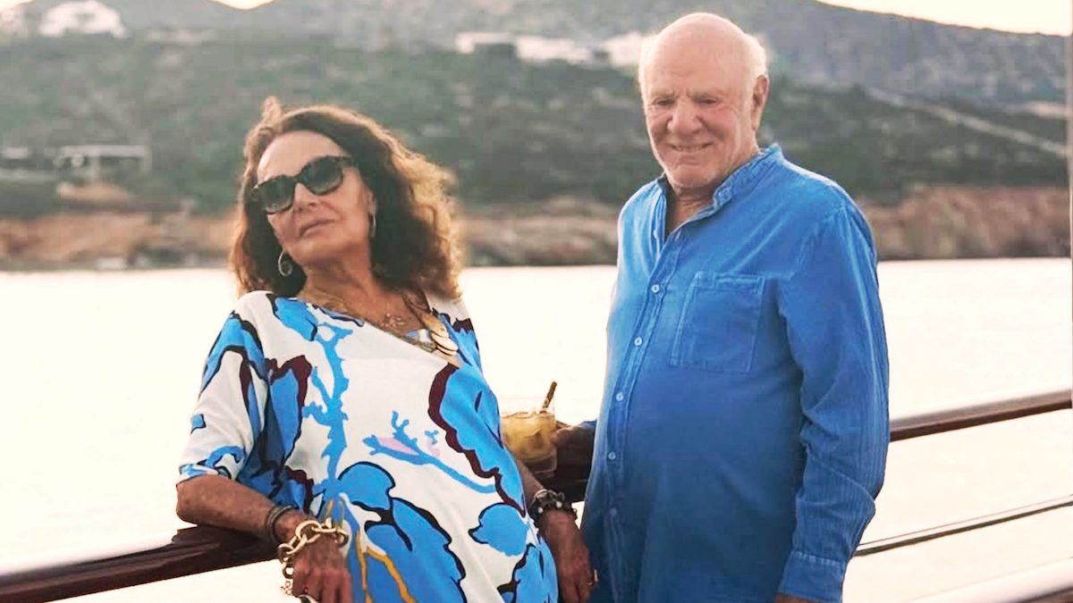 Diane von Furstenberg: Κρουαζιέρα πολυτέλειας στο Αιγαίο