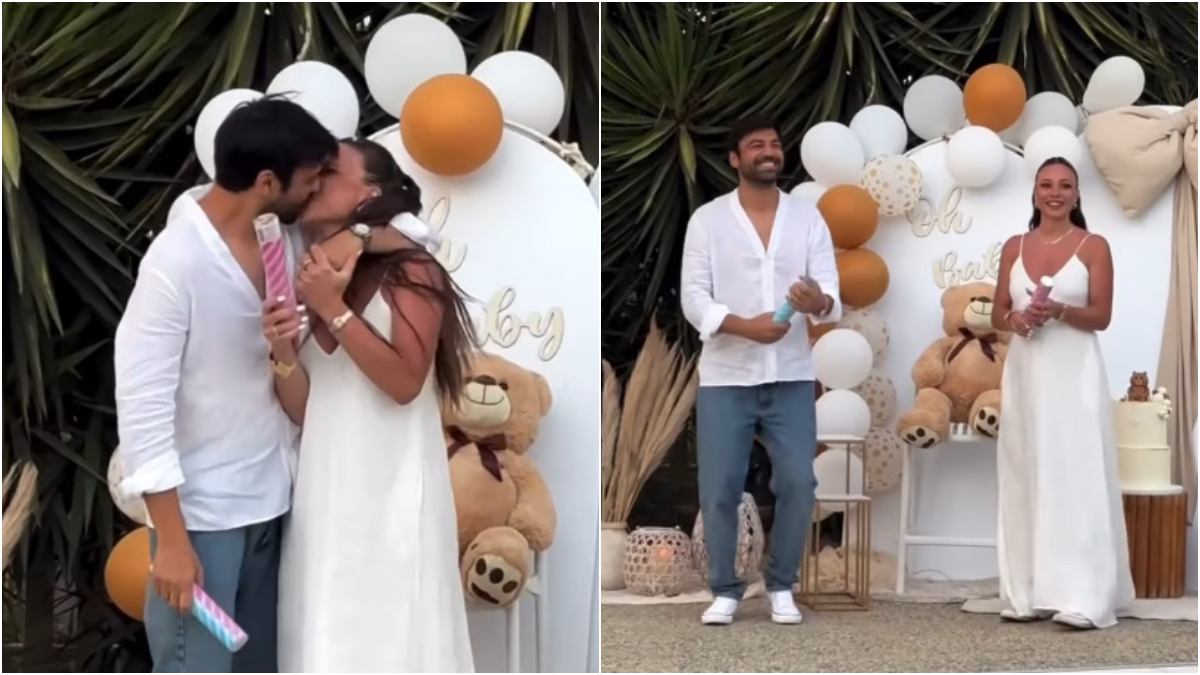 Αντρέας Γεωργίου – Σιμώνη Χριστοδούλου: Το gender reveal πάρτι αποκάλυψε το φύλο του μωρού τους!
