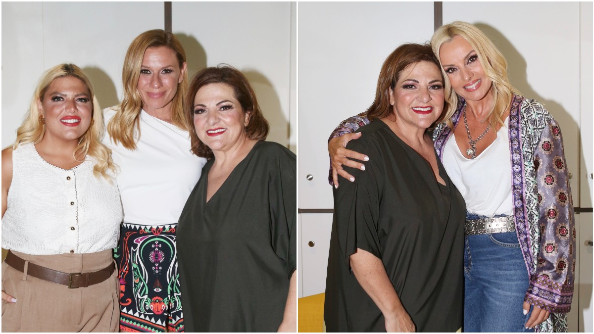 Κατερίνα Καραβάτου – Πέγκυ Ζήνα: Τα summer looks που επέλεξαν στο θέατρο
