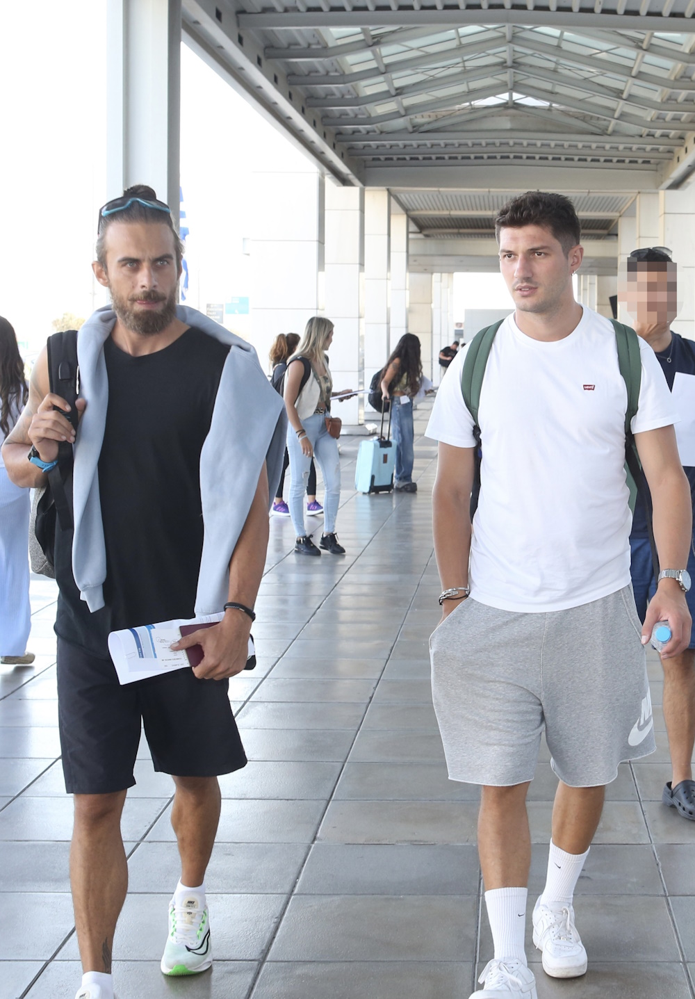 Ο Μάριος Πρίαμος Ιωαννίδης και ο Ντανιέλ Νούρκα.