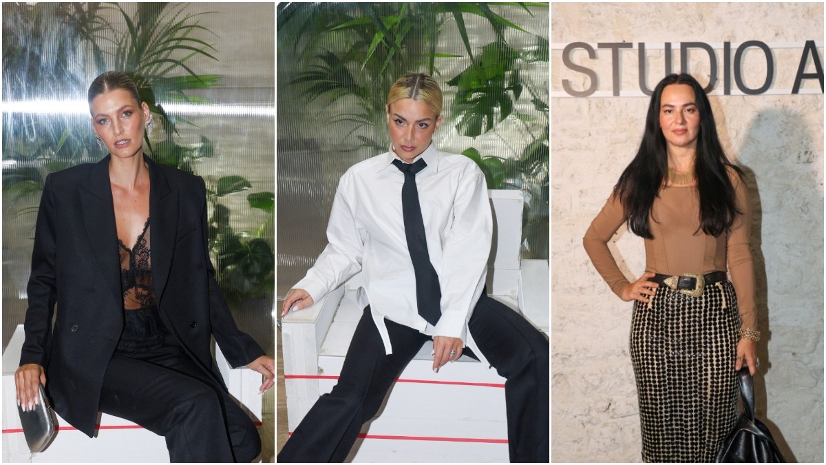 Τι φόρεσαν οι celebrities που έδωσαν το «παρών» στο λανσάρισμα νέας συλλογής στον Πειραιά