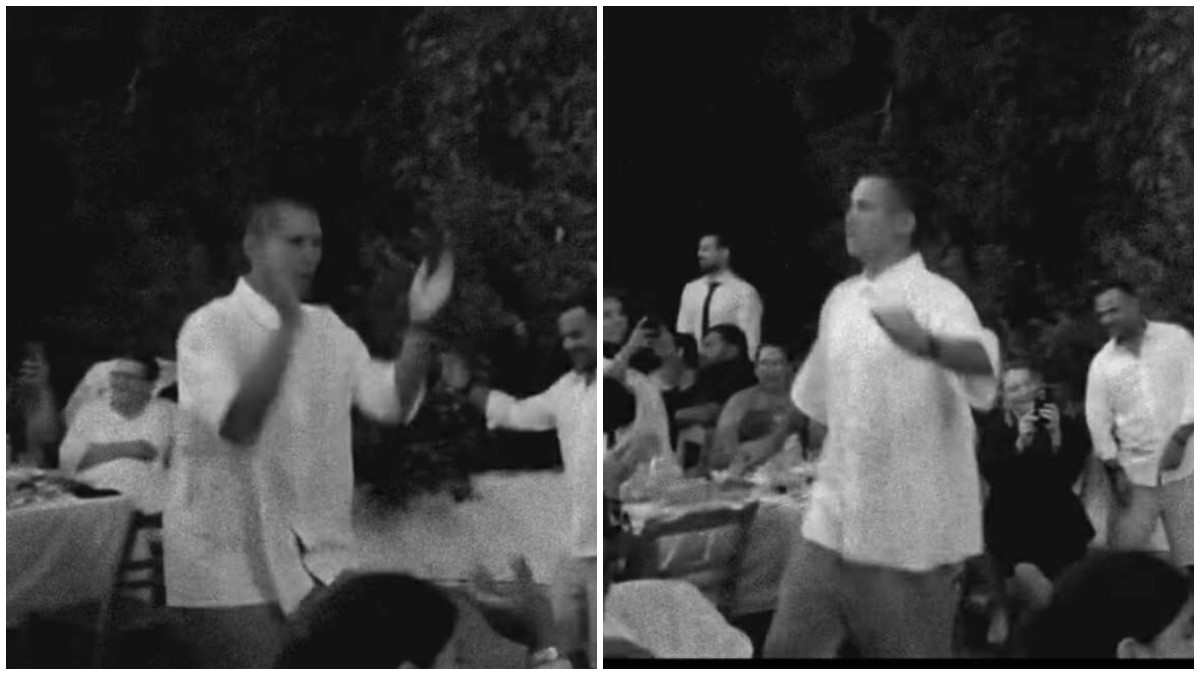 Ο Σωτήρης Κοντιζάς όπως δεν τον έχετε ξαναδεί – Ο ξέφρενος χορός σε γάμο φίλων