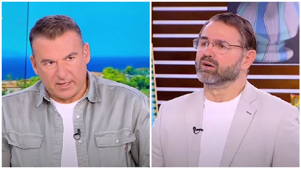 Σταύρος Μπαλάσκας: Η δημόσια συγγνώμη μετά την κίνηση με την μπλούζα και η ενόχληση του Γιώργου Λιάγκα