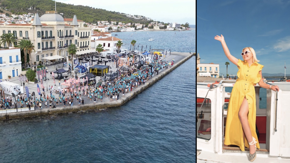 Athleisure στις Σπέτσες: η Μαρίνα Κουταρέλλη και ο μαραθώνιος που έγινε θεσμός