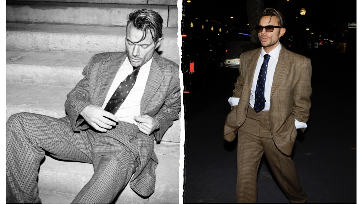Το καρό επιστρέφει, από τον Saint Laurent, στο Παρίσι του Δημήτρη Γιαννέτου