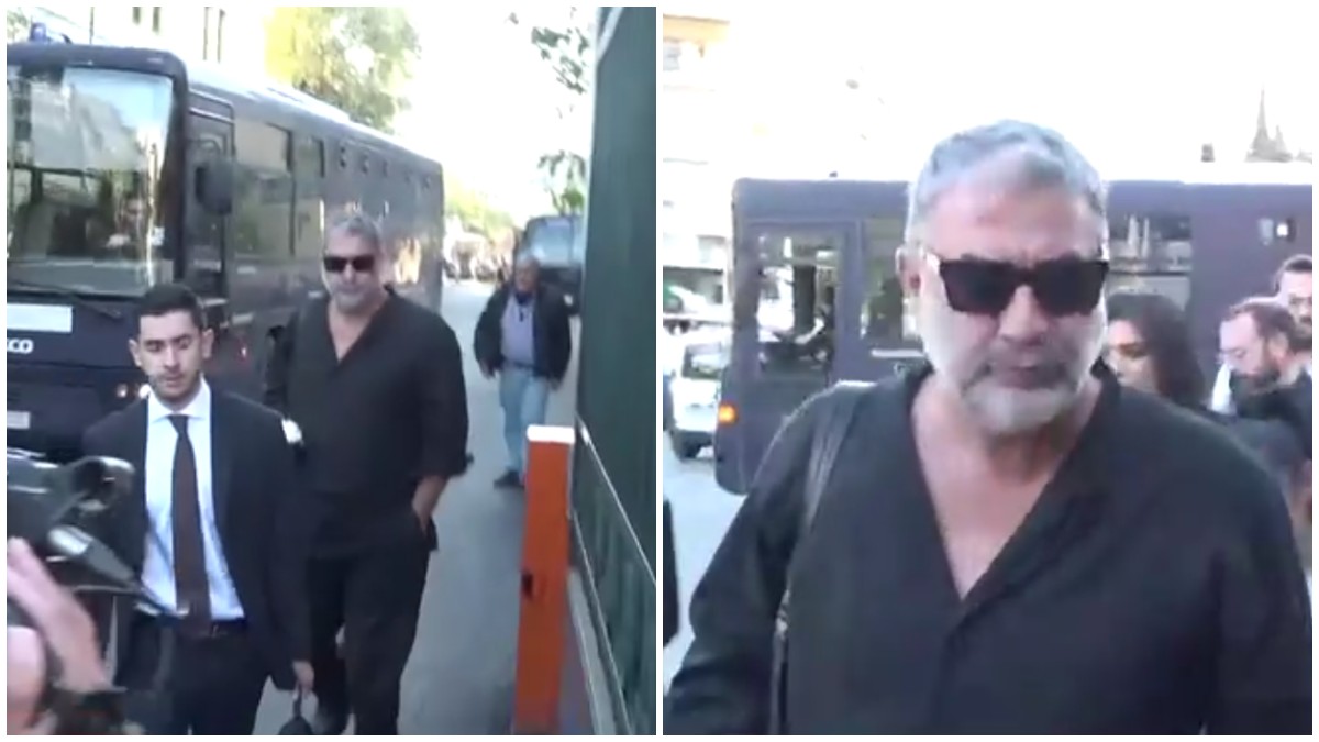 Βασίλης Μπισμπίκης: Έφτασε στα δικαστήρια για την υπόθεση του τροχαίου στη Φιλοθέη