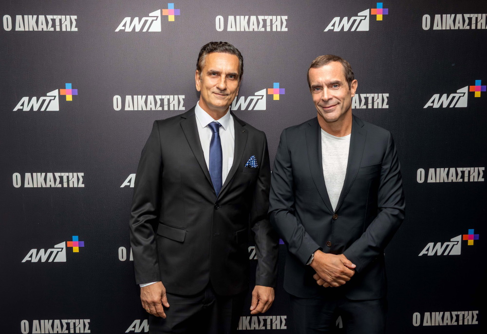 Ο Νίκος Ψαρράς και ο Κωνσταντίνος Μαρκουλάκης.
