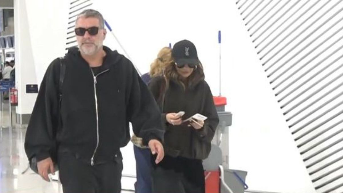 Δέσποινα Βανδή – Βασίλης Μπισμπίκης: Η αντίδραση τους στο αεροδρόμιο μόλις είδαν κάμερες – Η κίνηση του Μπισμπίκη