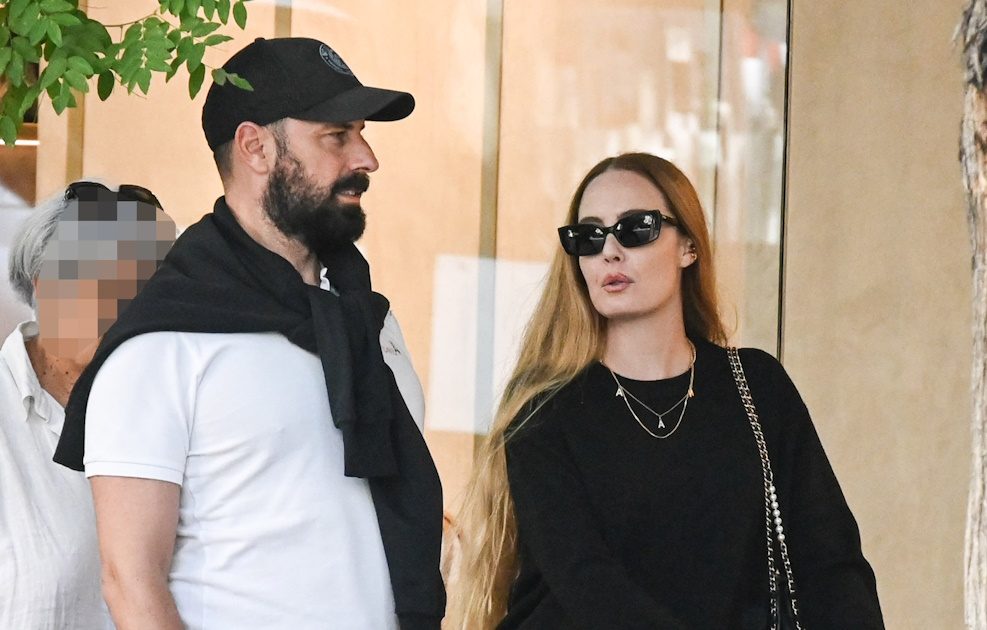 Αντωνία Καλλιμούκου – Νίκος Παραδείσης: Κοινή έξοδος για το ζευγάρι στο κέντρο της Αθήνας