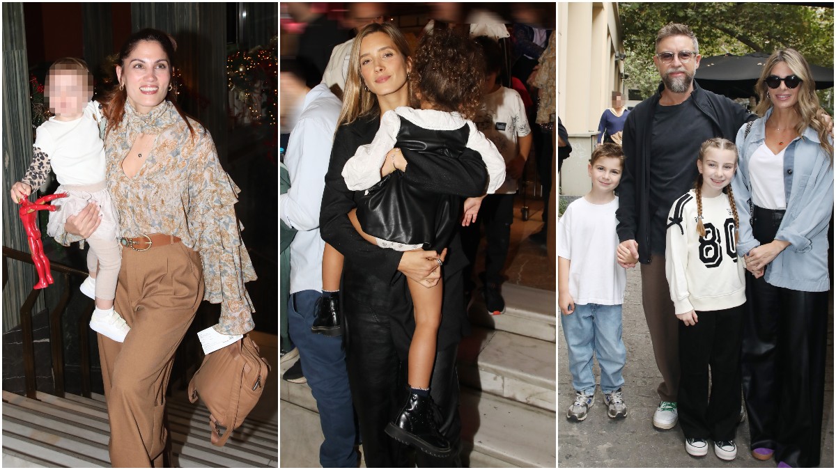 Οι celebrities γονείς που βρέθηκαν στο θέατρο Παλλάς