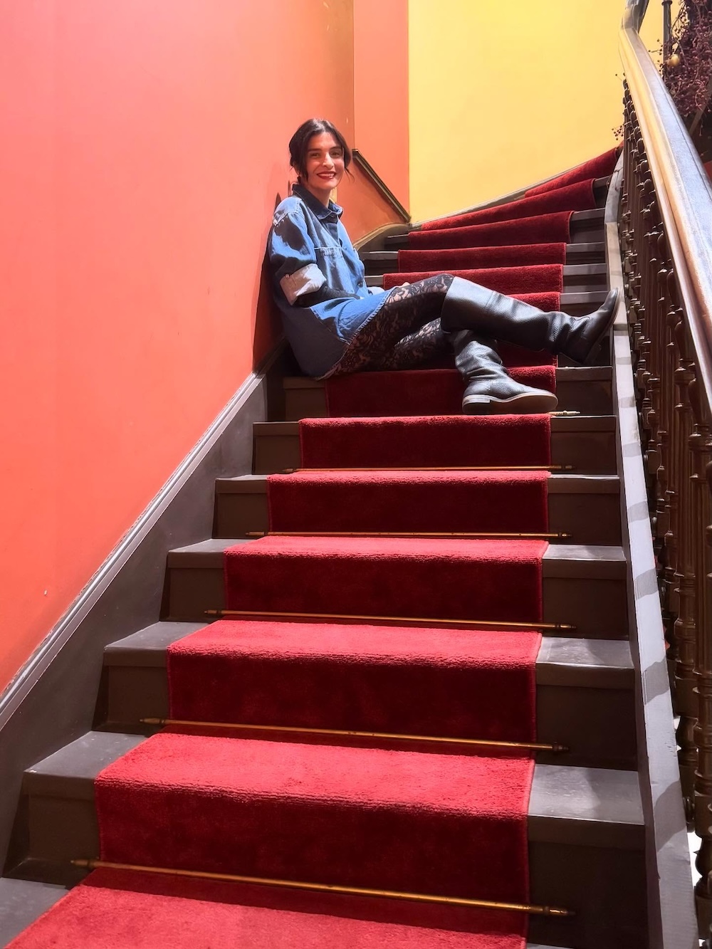 το look της Αντιγόνης Κουλουκάκου