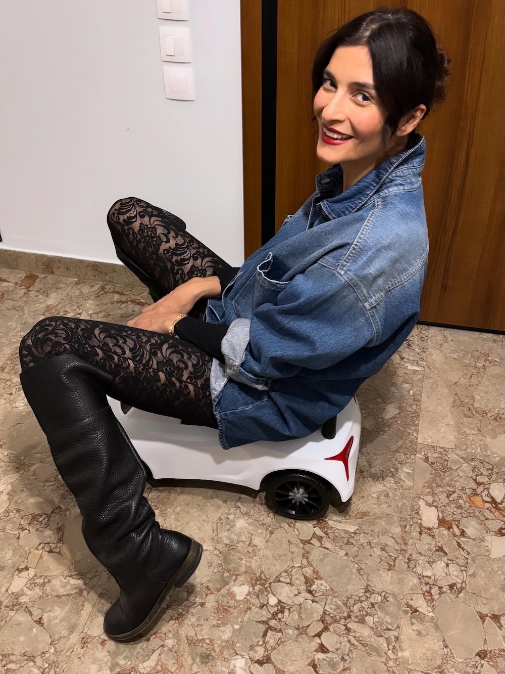 Το look της Αντιγόνης Κουλουκάκου 