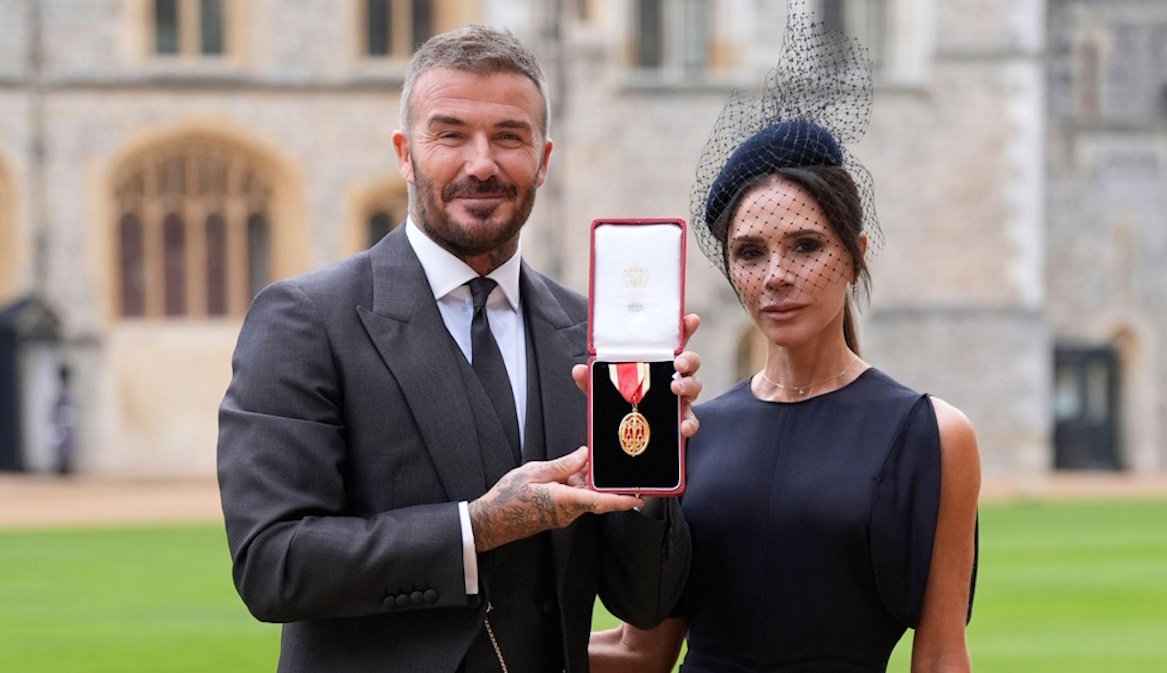 Ντέιβιντ Μπέκαμ: Ο βασιλιάς Κάρολος τον έχρισε ιππότη