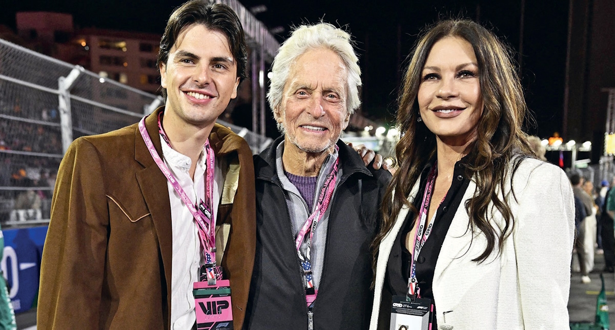 Μάικλ Ντάγκλας – Κάθριν Ζέτα Τζόουν: Στο Grand Prix της Formula 1 στο Λας Βεγκας