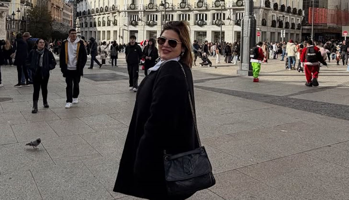 Δανάη Μπάρκα: Οι νέες φωτογραφίες από το ταξίδι της στη Μαδρίτη