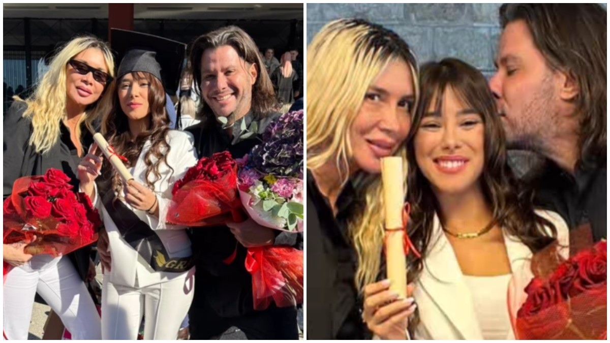 Η κόρη της Πάολας πήρε το πτυχίο της – Στο πλευρό της ο πατέρας της, Φώτης Ζογλοπίτης