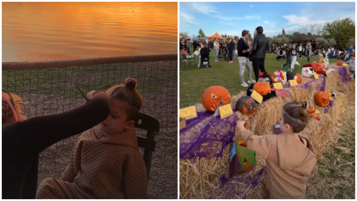 Ιωάννα Τούνη: Κυριακάτικη έξοδος με τον γιο της, Πάρη και το face painting δίπλα στη θάλασσα