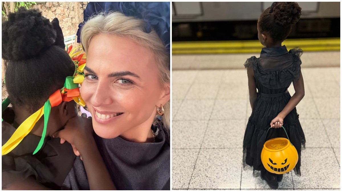 Χριστίνα Κοντοβά: Halloween βόλτα με την κόρη της, Έιντα – «Trick or treat?»